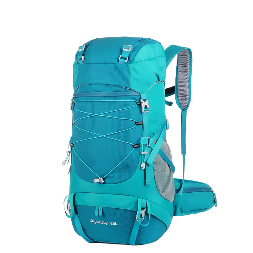 Tas Ransel Hiking 50L dengan P - Rain Cover Backpack ulasan dan harga