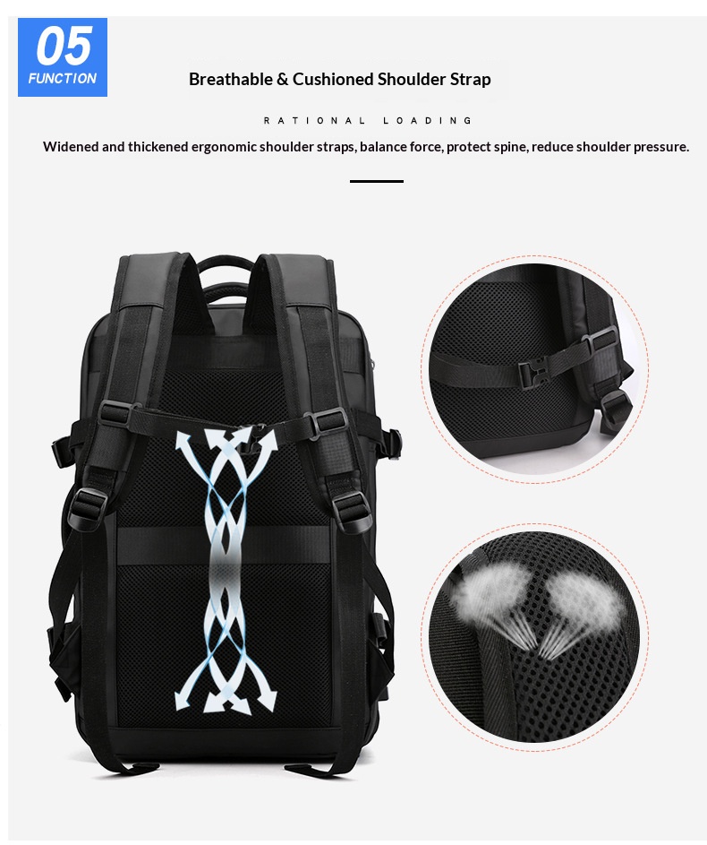 Tas Ransel Bisnis Anti Maling  - Travel Backpack Anti Theft ulasan dan harga